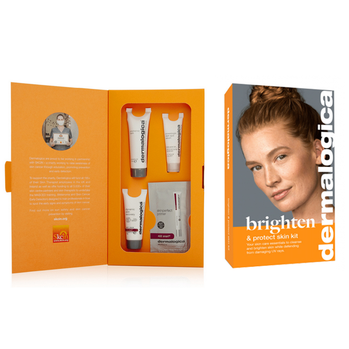 dermalogica : Brighten & Protect Skin Kit