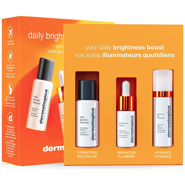 dermalogica : Daily Brightness Boosters Skin Kit