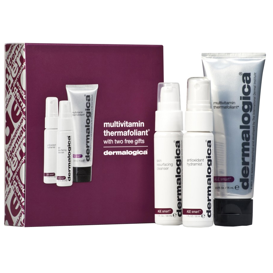 dermalogica Multivitamin Thermafoliant Christmas Gift Set. Free